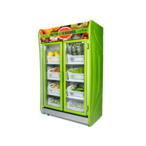 EXPOSITOR VERTICAL HORTIFRUTI 2 PORTAS