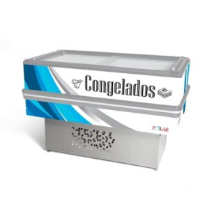 ILHA DE CONGELADOS GOURMET VIDRO RETO 1,50M