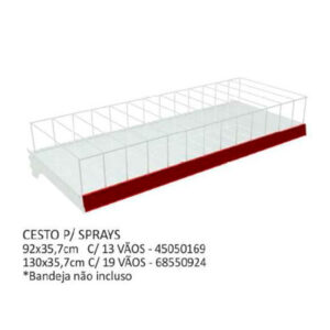 CESTO PARA SPRAYS