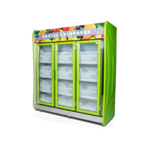 EXPOSITOR VERTICAL HORTIFRUTTI 3 PORTAS